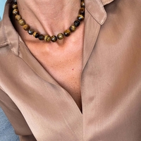 שרשרת tiger eye