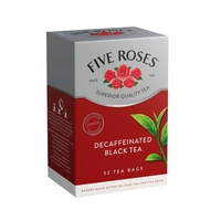 Five Roses Ceylon Tagless Decaffeinated Teabags 52's - 125g