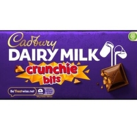 Cadbury (UK) Dairy Milk with Crunchie bits 180 gr