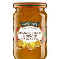 Mackays Orange, Lemon & Ginger Marmalade 340g