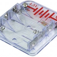 מחזיק סוללות 4.5V - SCB3