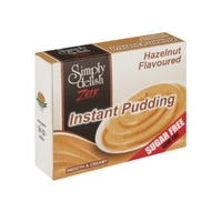 סימפלי דליש פודינ'ג בטעם אגוזי לוז ללא סוכר 40 גר