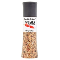 Cape Herb & Spice Chilli & Garlic Seasoning with Grinder 190 gr