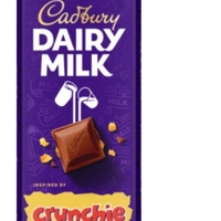 Cadbury (South Africa) Dairy Milk with Crunchie bits 80 gr