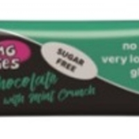 Clearance - Sugar Free 70% Dark Chocolate with Mint Crunch 50g
