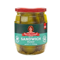 Mrs Elswood Sandwich Gherkins 540 gr