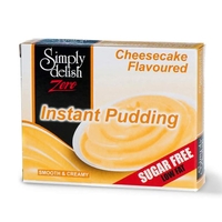 סימפלי דליש פודינ'ג בטעם עוגת גבינה ללא סוכר 40 גר