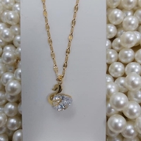שרשרת ברווז swarovski