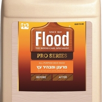 מרענן ומבהיר עץ All Purpose Deck Wash Flood