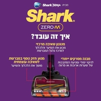 שואב אבק אלחוטי נטען Shark IZ251 שארק