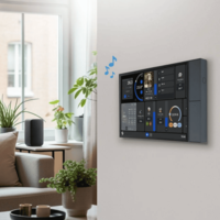 מסך שליטה חכם עם מסך מגע Shelly Wall Display XL