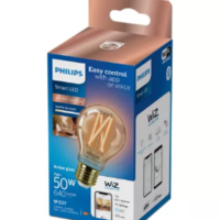 נורה חכמה אמבר Philips Smart LED Filament 7W A60