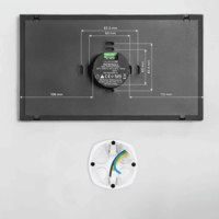 מסך שליטה חכם עם מסך מגע Shelly Wall Display XL