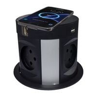 עמדת שקעים שולחנית שקועה Innera Climb Qi