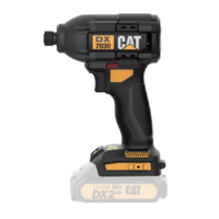 סט כלים פטישון + אימפקט 18V 1X4.0AH מבית CAT