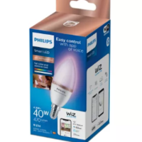נורת נר צבעונית חכמה Philips Smart LED 4.9W