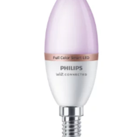 נורת נר צבעונית חכמה Philips Smart LED 4.9W