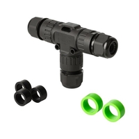 מחבר T לחיבור כבלים IP68