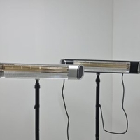 תנור אינפרא אדום 2000W PATIO עם שלט