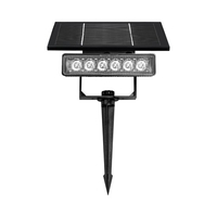 דוקרן סולארי SUNRAY 12W IP65 13 COLORS