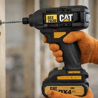 מברגת אימפקט נטענת CAT 18V - גוף בלבד