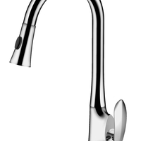 ברז מטבח נשלף MARY כרום ניקל AQUILA PREMIUM