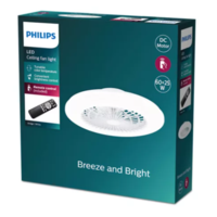 מאוורר תקרה 25W+60W Philips Amigo