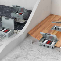 קופסת שקעים לרצפה יבשה