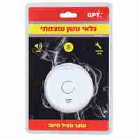 גלאי עשן בודד 9V