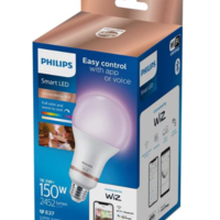 נורה חכמה צבעונית Philips Smart LED A80 18.5W