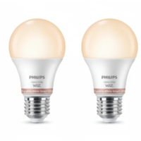 מארז זוג נורות חכמות Philips Smart LED A60 8.5W