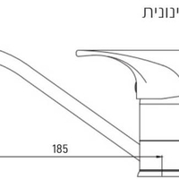 ברז פרח COLOMBA - פיה בינונית