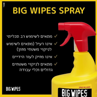 ספריי עוצמתי BIG WIPES – Power PRO