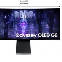 מסך מחשב גיימינג קעור Samsung S34BG850SM Odyssey G8 Quantum Dot OLED (SMART) 34'' FreeSync