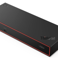 תחנת עגינה Lenovo ThinkPad USB4 Dock 5000 דגם 40BF0135IS בצבע שחור