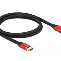 כבל HDMI 8K HDR Certified Red metal ז/ז תומך 60 הרץ