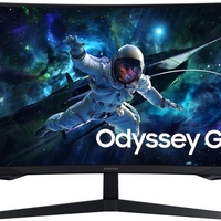 מסך מחשב גיימינג קעור Samsung Odyssey G5 S32CG552EM 32 Inch QHD 165Hz - צבע שחור