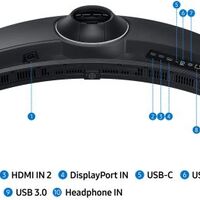 מסך מקצועי S49C950UAM ViewFinity S9 & Build in KVM Samsung סמסונג