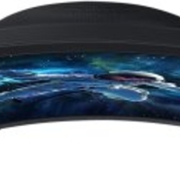 מסך מחשב גיימינג קעור Samsung Odyssey G5 S32CG552EM 32 Inch QHD 165Hz - צבע שחור