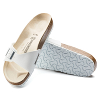 בירקנשטוק - כפכפי נשים Birkenstock Madrid צבע לבן