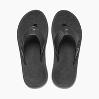 כפכפי גברים ריף שחור  REEF SANTA ANA ALL BLACK