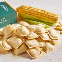 Polenta and Parmesan Cheese Ravioli