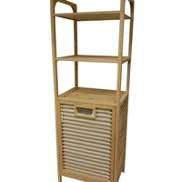 סל כביסה 3 קומות Bamboo