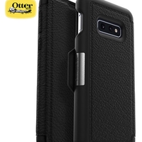 כיסוי OTTERBOX ל-GALAXY S10 E דגם STRADA (שחורׂׂׂ)