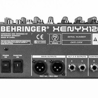 מיקסר איכותי ברינגר - גרמניה, 6 ערוצים, Behringer XENYX 1204FX