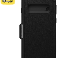 כיסוי OTTERBOX ל-GALAXY S10 PLUS דגם STRADA צבע שחור