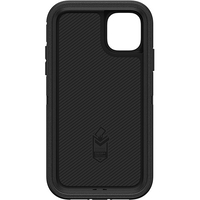 כיסוי לאייפון 11 פרו מקס OtterBox Deffender שחור כולל מחזיק לחגורה