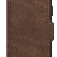 כיסוי ספר עור OTTERBOX STRADA חום ל IPHONE X