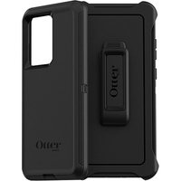 כיסוי לסמסונג גלקסי S20 אולטרה OtterBox Deffender Galaxy S20 Ultra שחור כולל מחזיק לחגורה