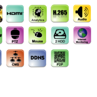 מערכת הקלטה לשש עשרה מצלמות NVR8-16400A(1U) Provision 8mp